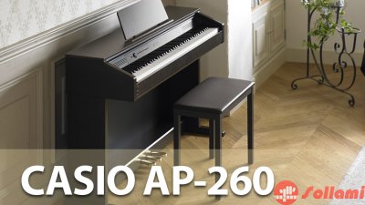 CASIO AP-260: доступное фортепиано начального уровня