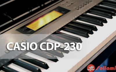 Цифровое пианино с душой синтезатора CASIO CDP-230